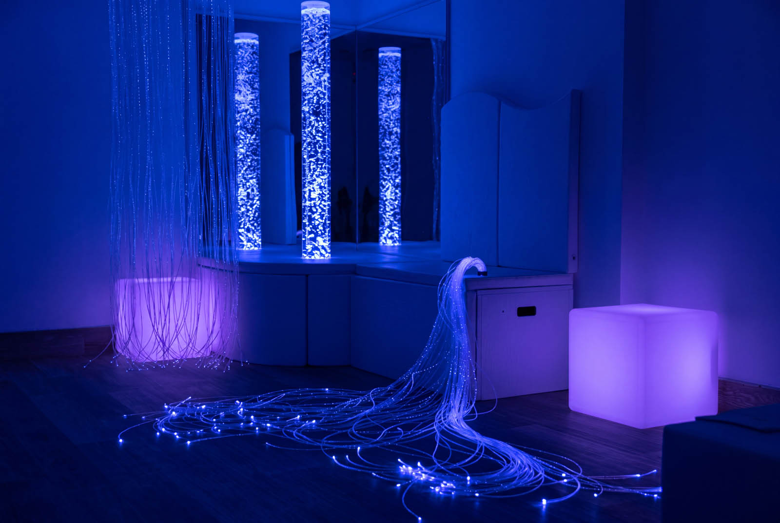 El aula Snoezelen por dentro: luz, color y estimulación sensorial